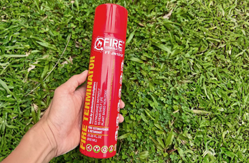 Revolutionary FIRETERMINATOR® Spray!